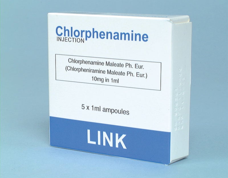 Chlorphenamine Injection 10mg/ml Amp.