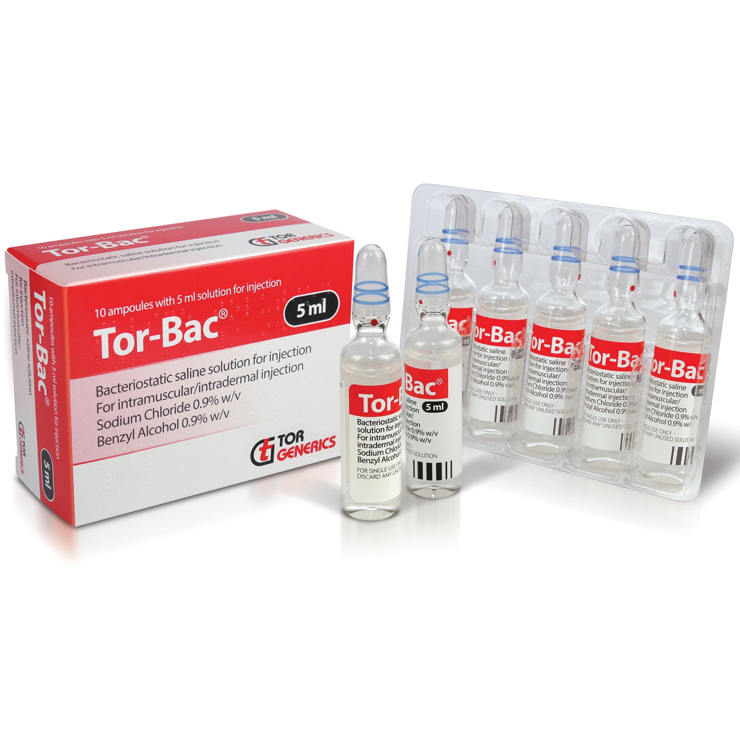TorBac Bacteriostatic 0.9 SodiumChloride