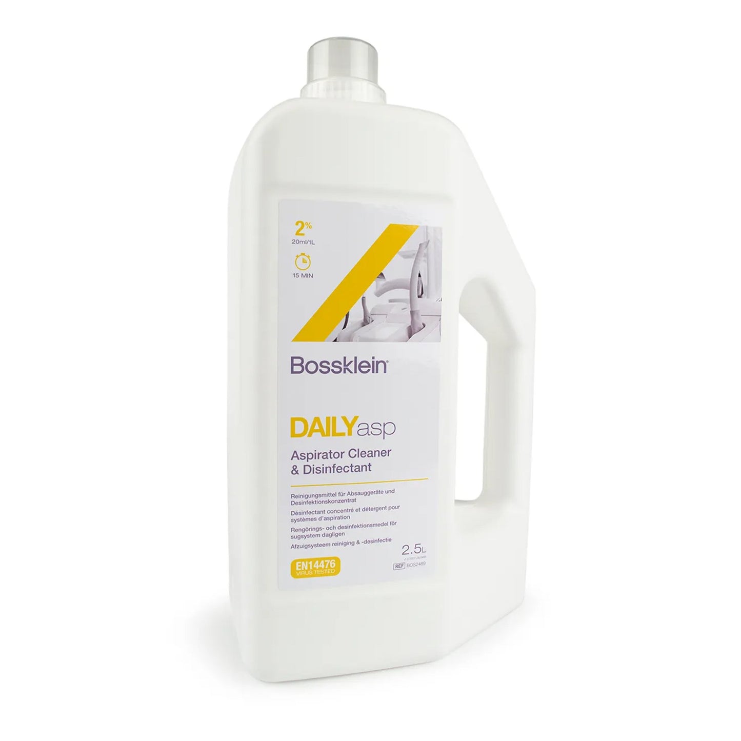 DAILYasp Aspir Cleaner & Disinfect 2.5L