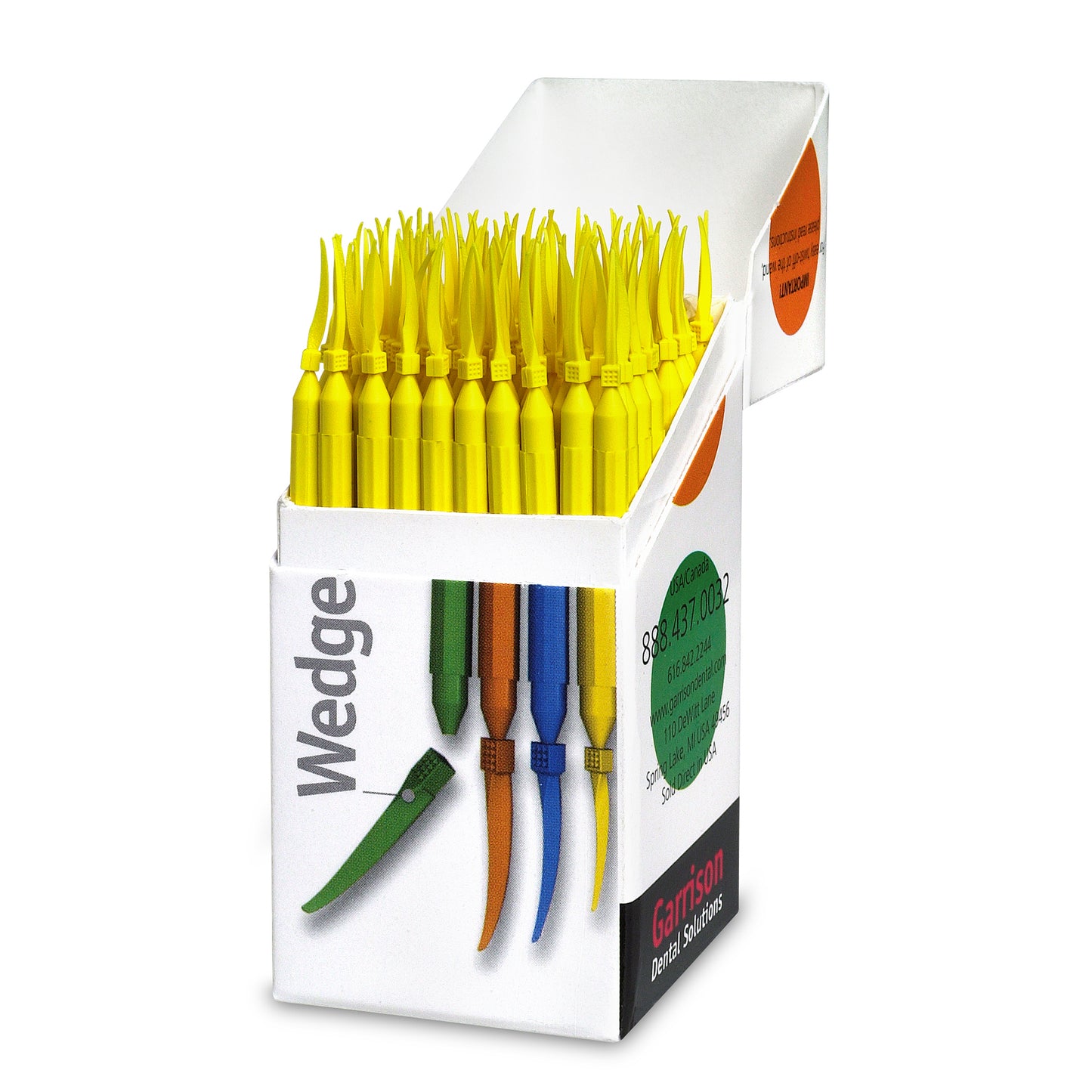 Wedge Wands Ultra-Fine, Yellow
