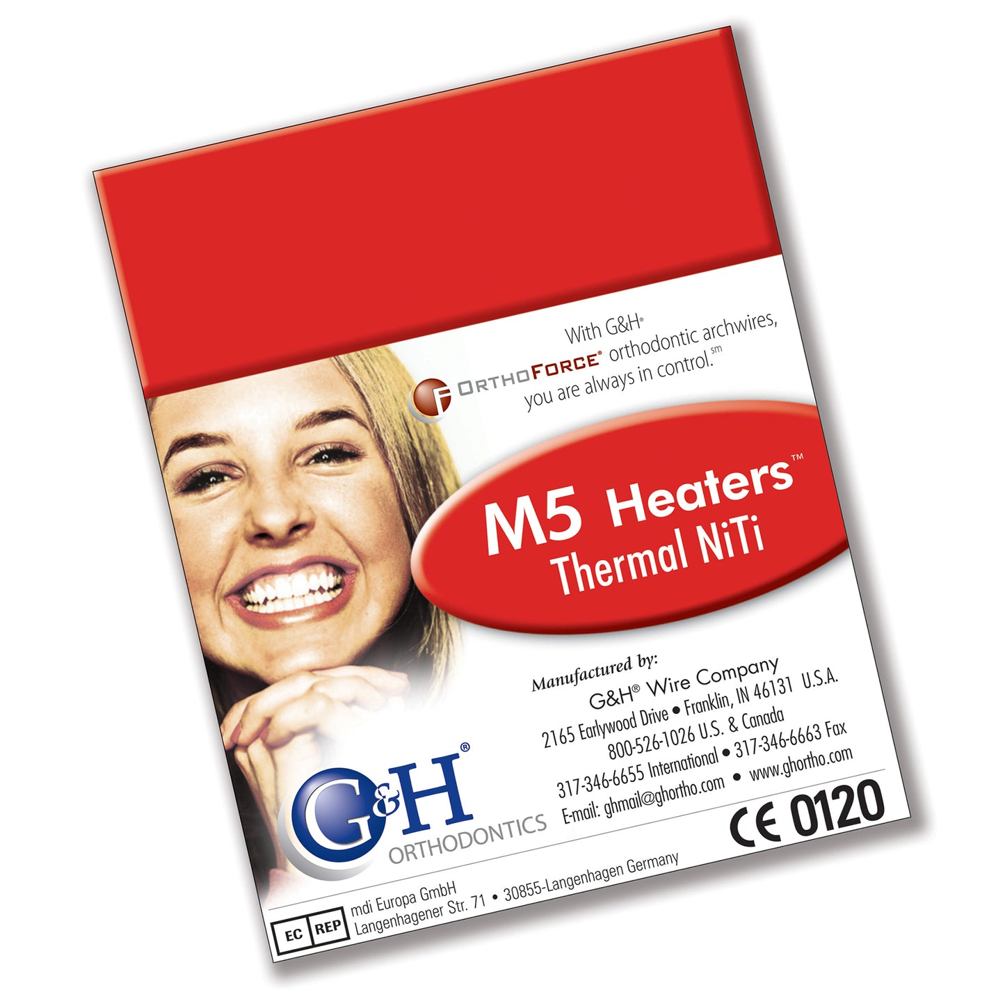 M5 Thermal Copper NiTi Reverse Curve 020 Lower