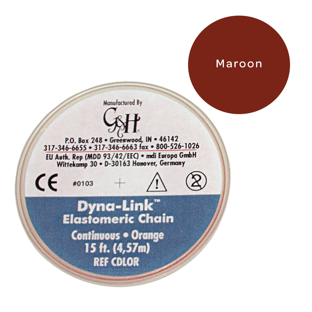 Dyna-Link Chain Maroon Short