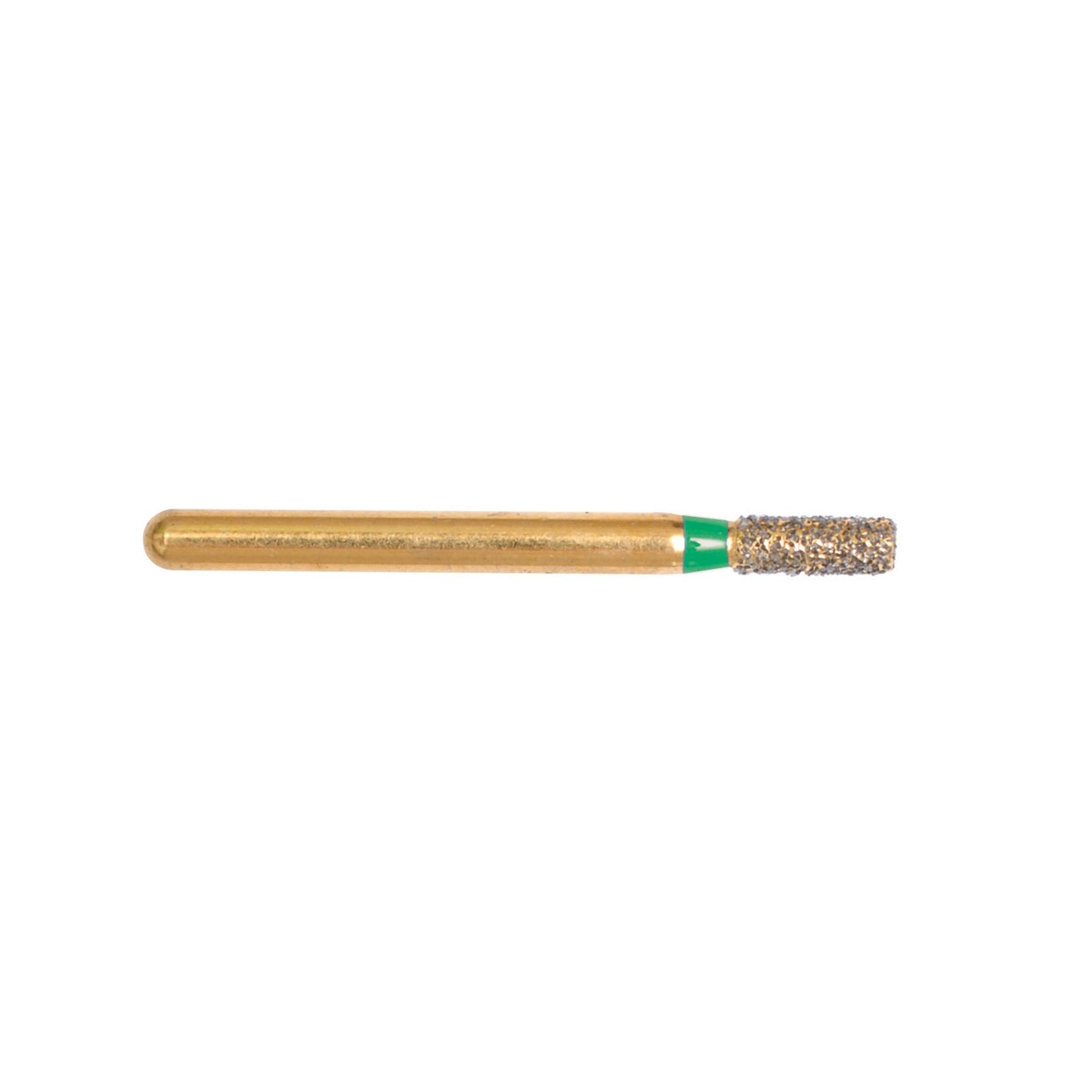 Gold Diamond Burs Cylinder FG Medium 109/015