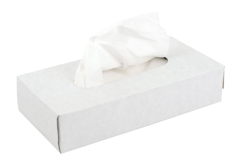 Facial Tissues 2 ply, White