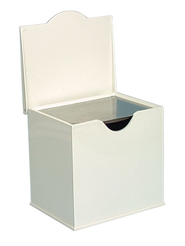Springloaded Bib Dispenser White