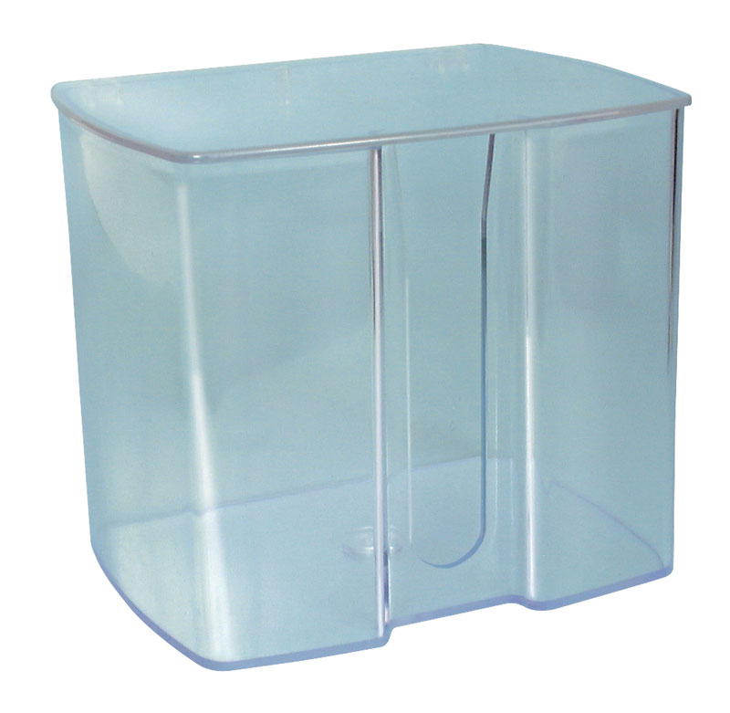 Bib Dispenser for UnoDent Bibs Transparent