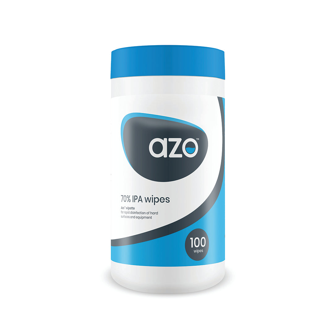 AzoWipette 70% IPA Disinfectant Wipes Size: 130 x 180mm