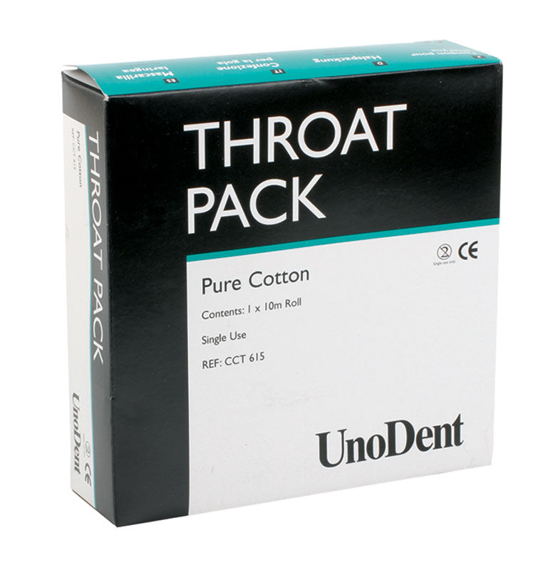 Throat Pack 10m x 6cm wide