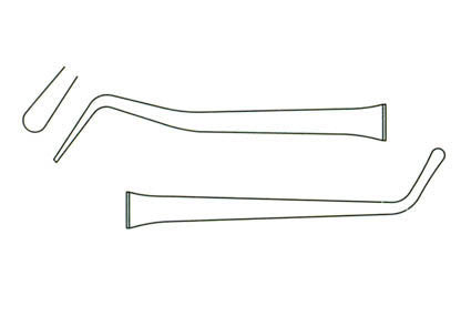 Premier Range Octagonal Handle - Autoclavable PFI-2 Flat Plastic DE