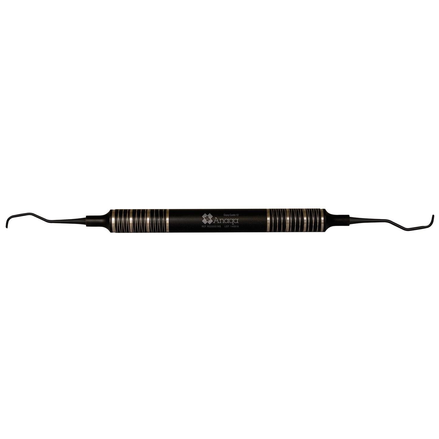 Gracey Curette 1/2 9.5mm handle Titanium Coating Black