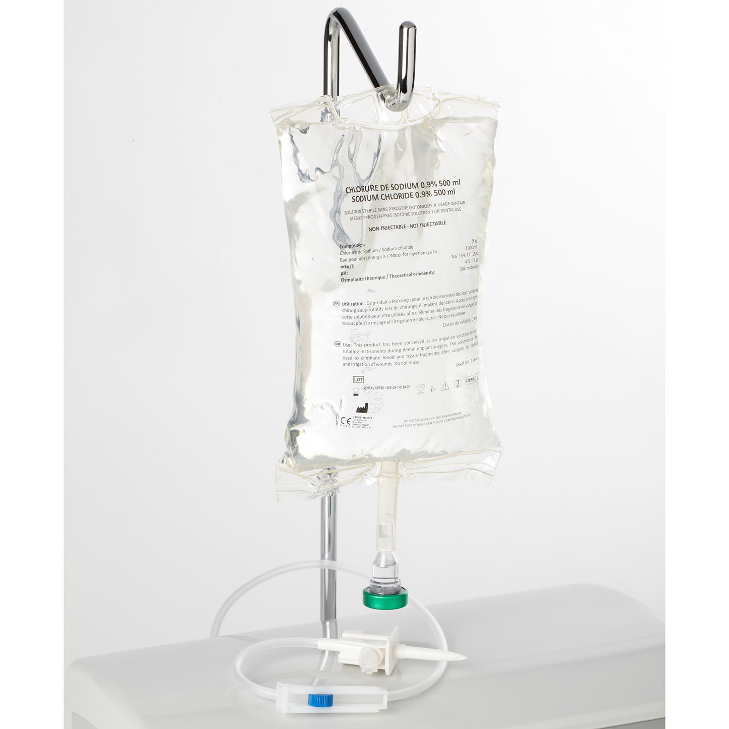 Saline Pouches 500ml - Pack 15