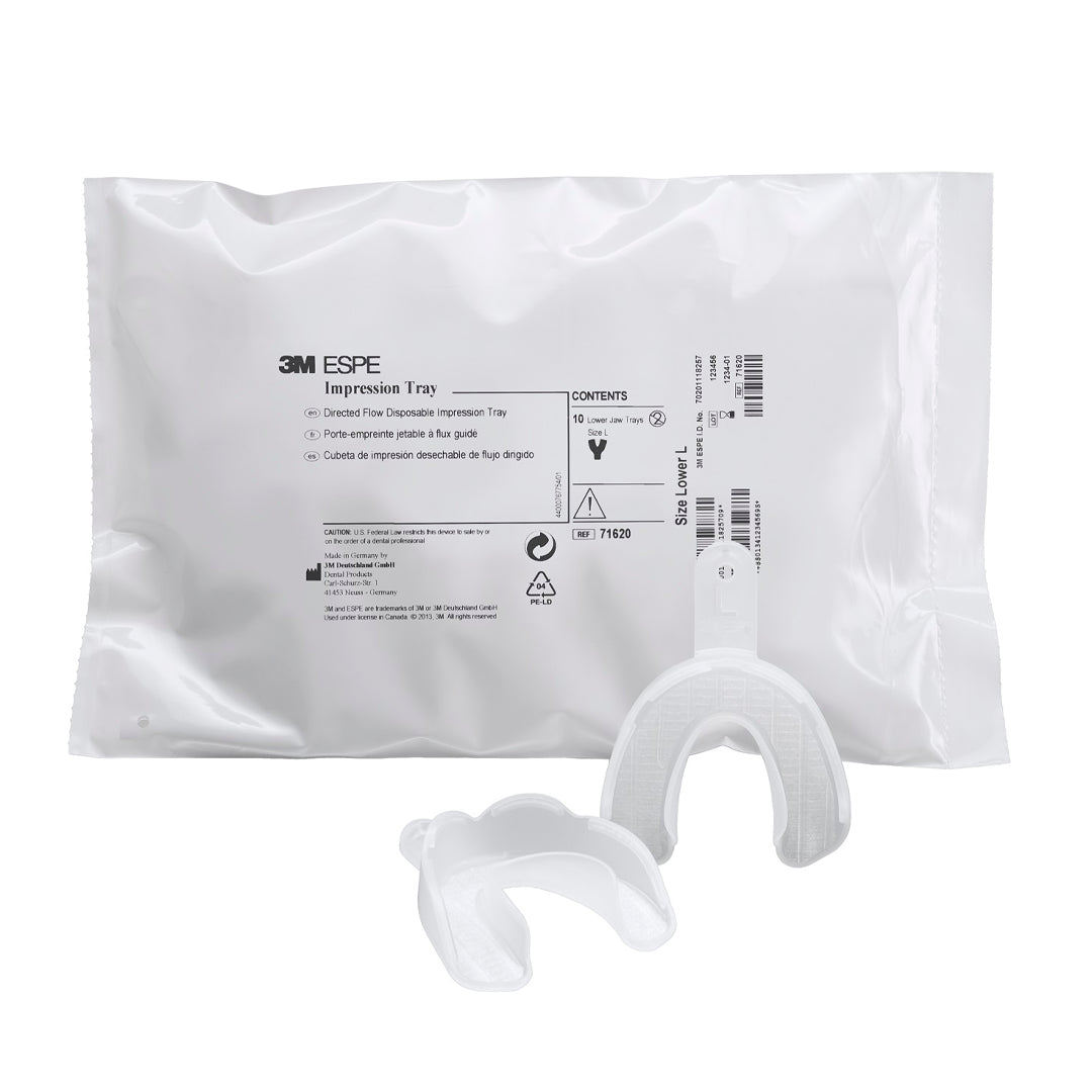 3M Disposable Impression Tray Upper Jaw Size Large