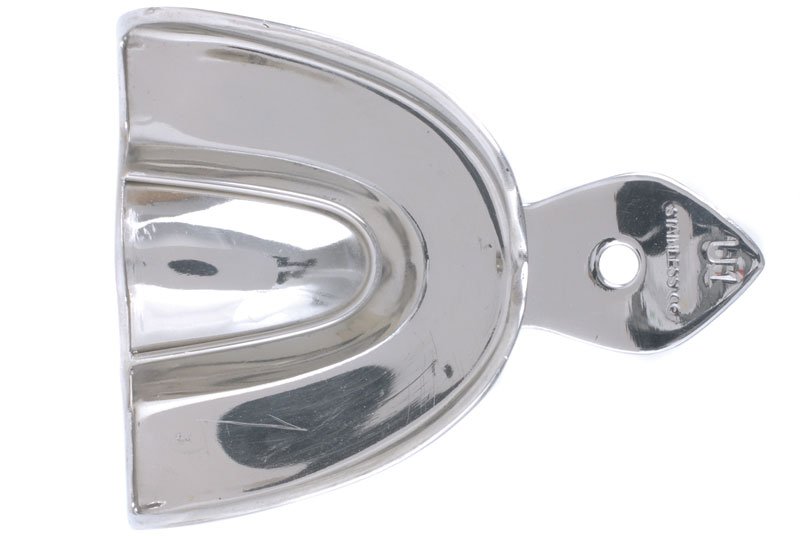 Stainless Steel Impression Trays Plain Upper No.1