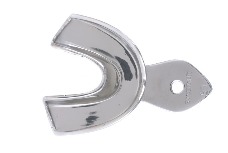 Stainless Steel Impression Trays Plain Lower No.5