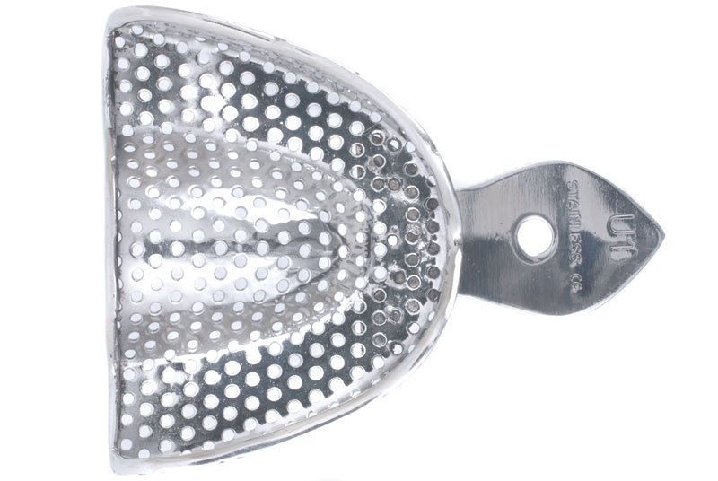 Stainless Steel Impression Trays Perforated Upper No.1