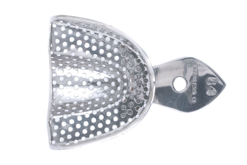 Stainless Steel Impression Trays Perforated Upper No.4