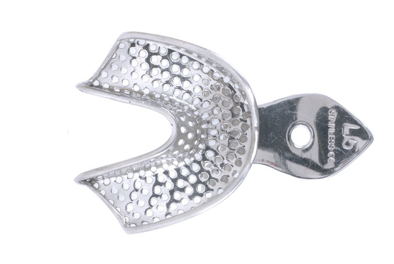 Stainless Steel Impression Trays Perforated Lower No.5