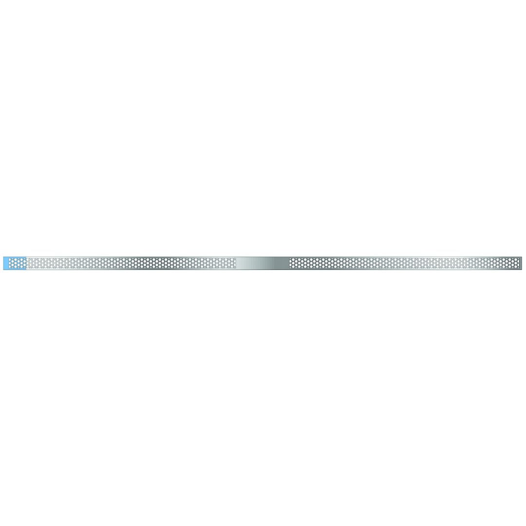 Flex-View Strips Narrow 2.5mm Medium Grit Blue S/Sided