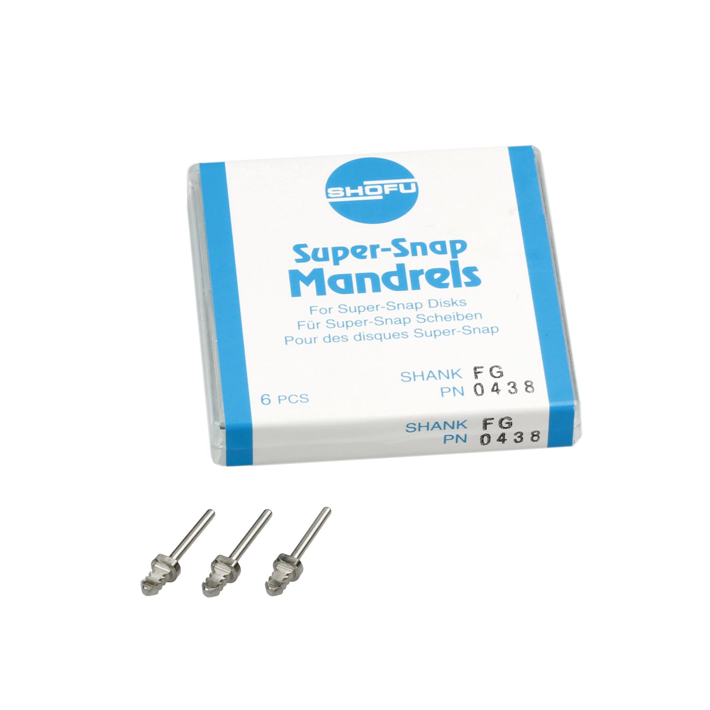 Super-Snap Mandrels 0438 FG