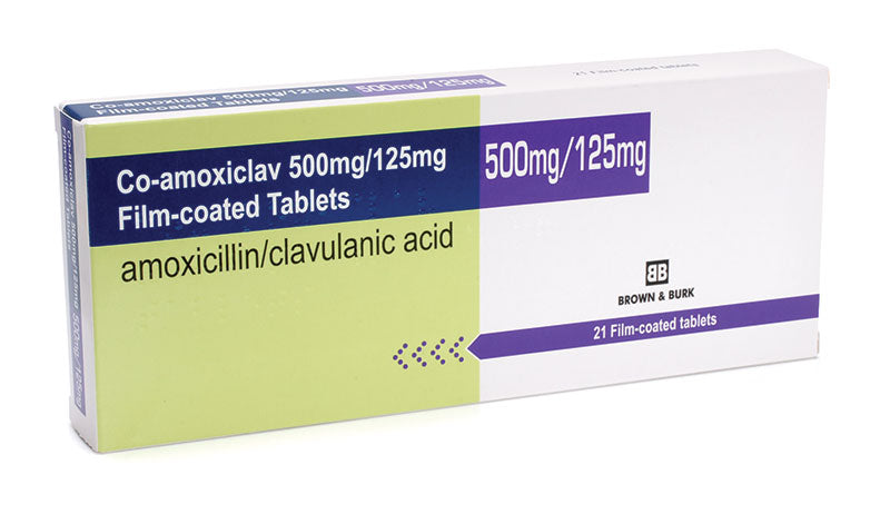 Co-Amoxiclav 625mg Tablets