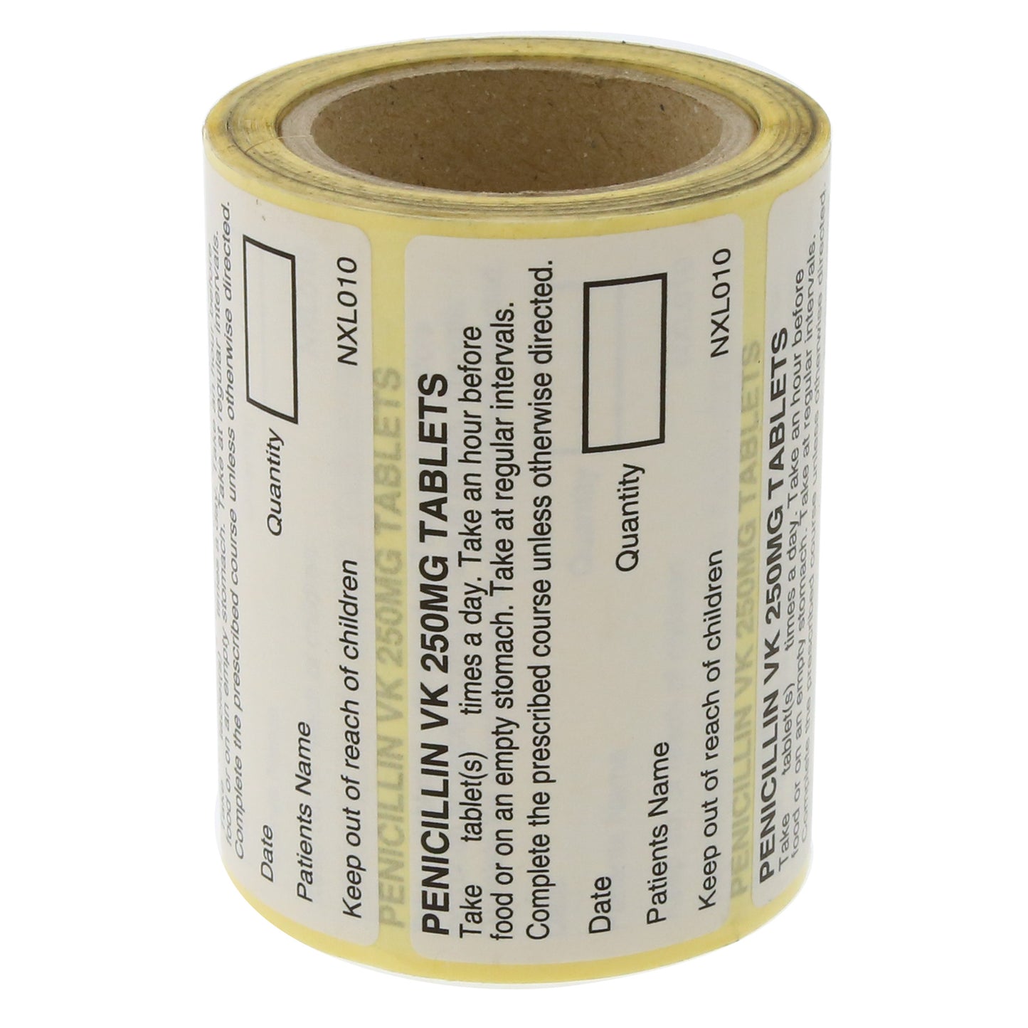 Labels Penicillin VK 250mg