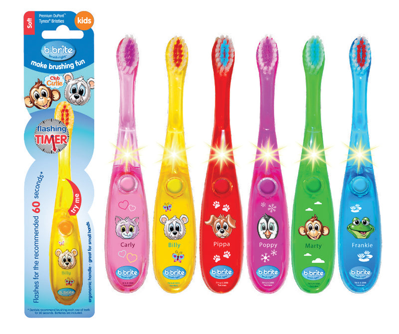 BBrite Club Cutie Wave Flashing Toothbrush