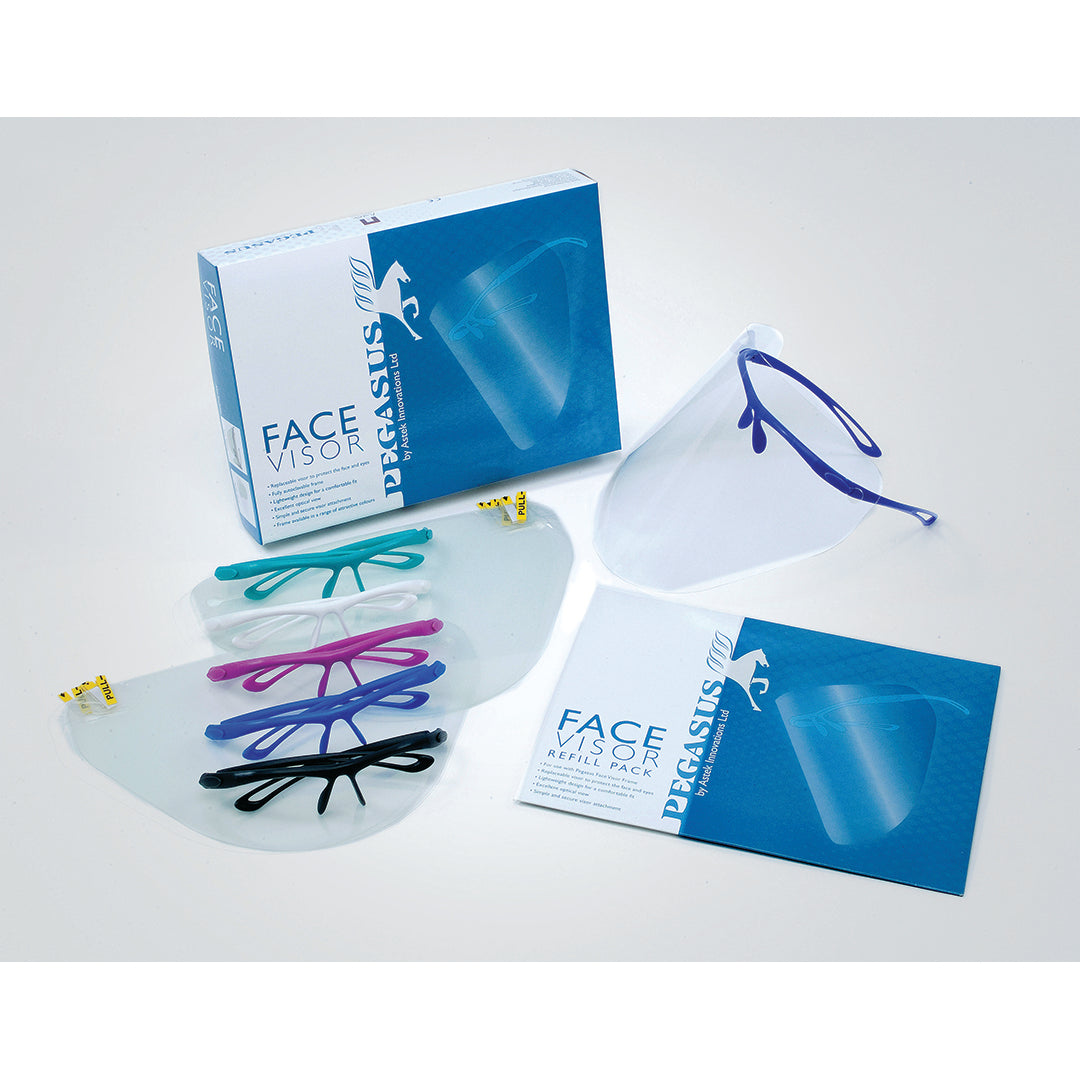Face Visor Kits Purple Frame