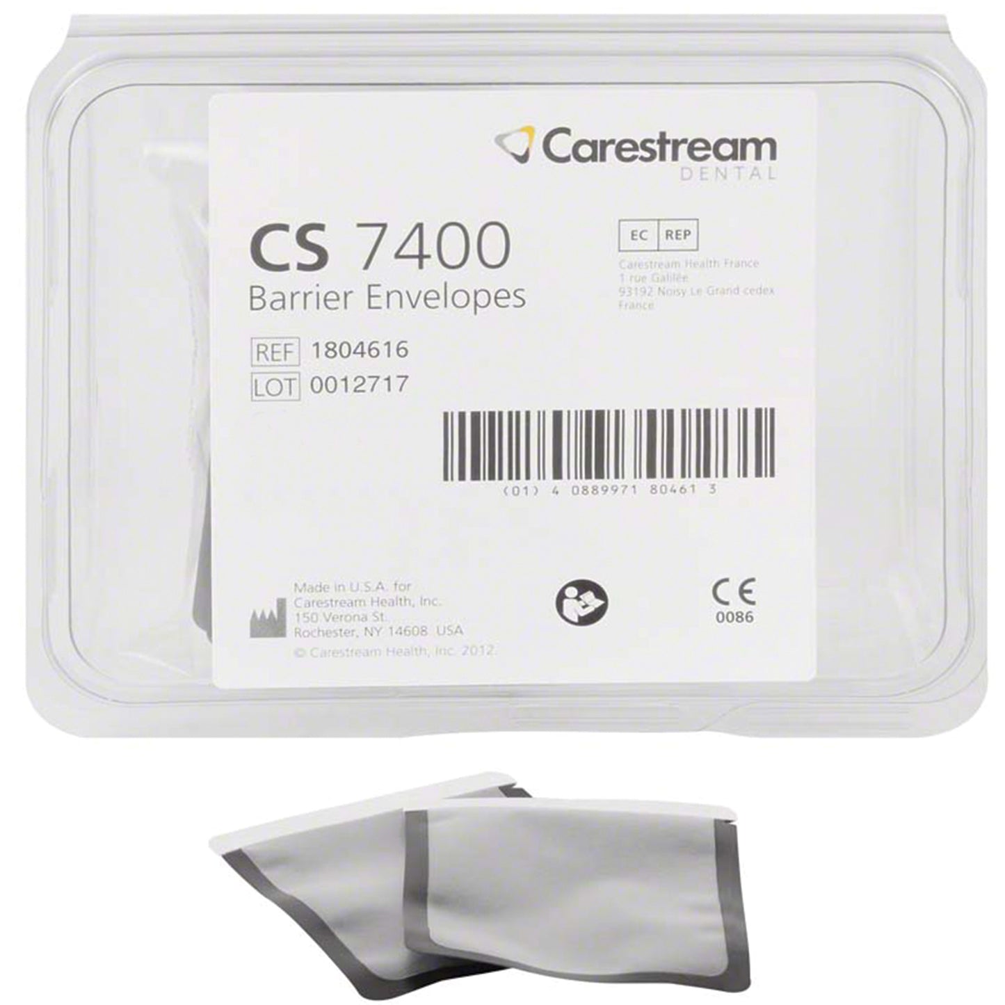 Barrier Envelopes for CS7400 - Size 1