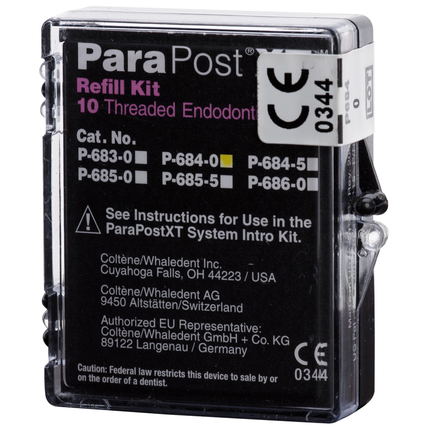 ParaPost XT Titanium Alloy Post P684-5 1.14mm Blue