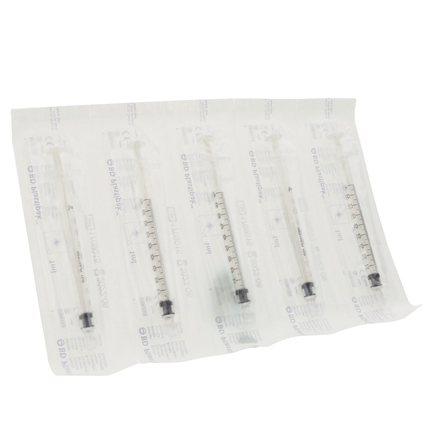 Luer Slip Plastipak Syringes 1ml
