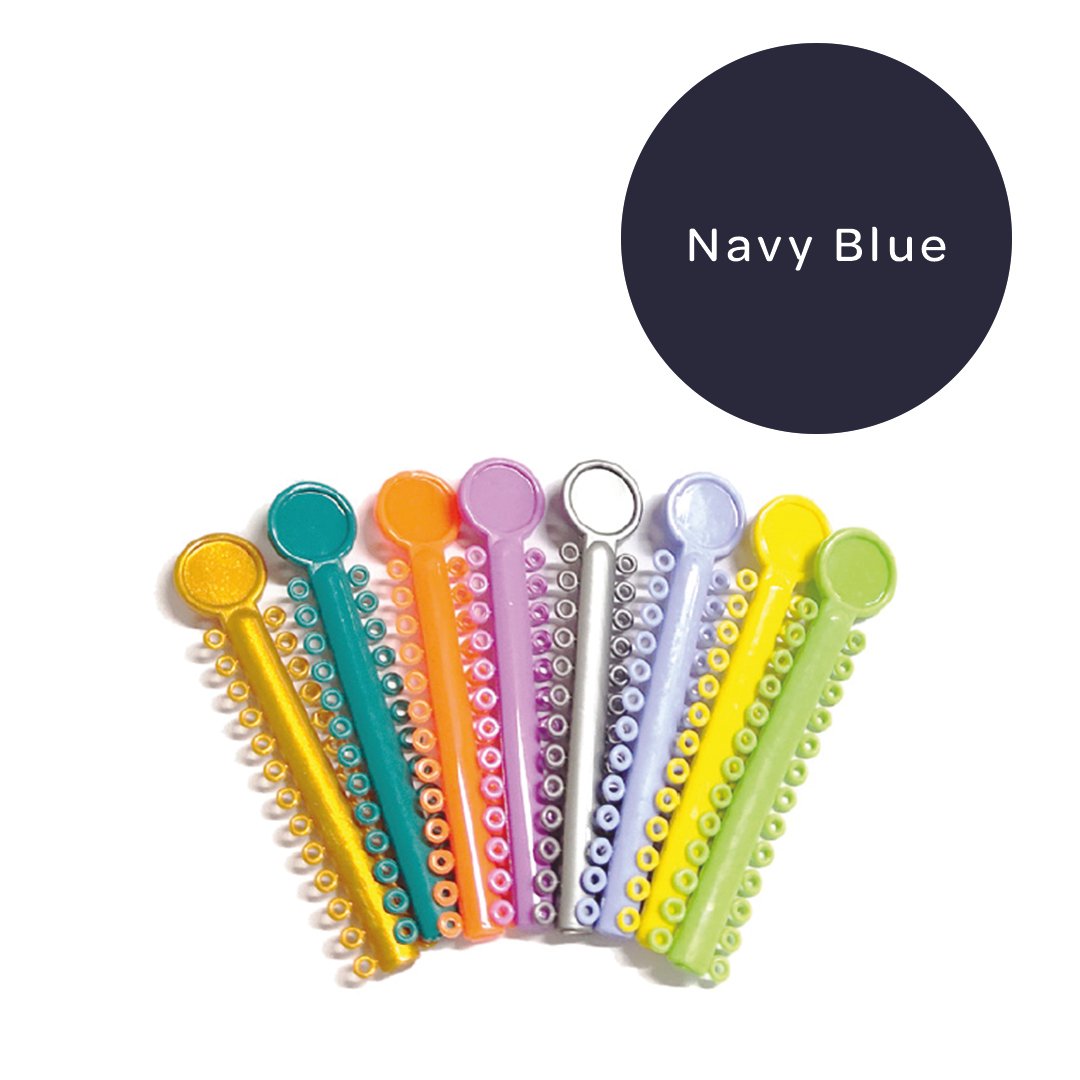 Elastomeric Ligatures Regular Navy Blue