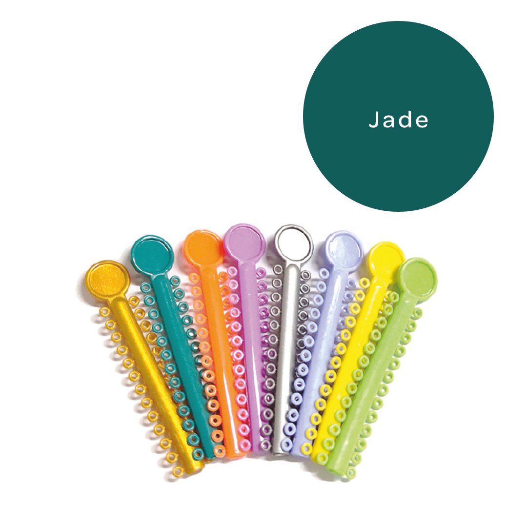 Elastomeric Ligatures Regular Jade
