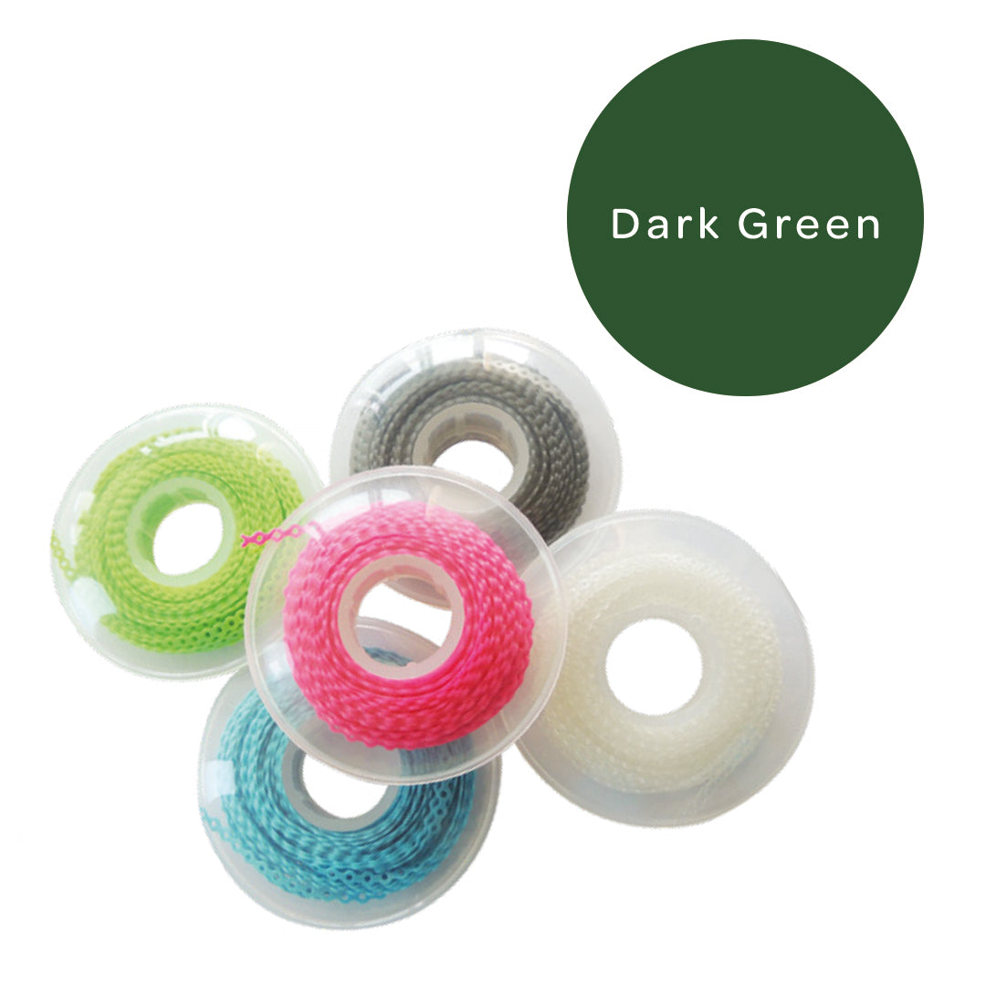 Elastomeric Chain Short Dark Green