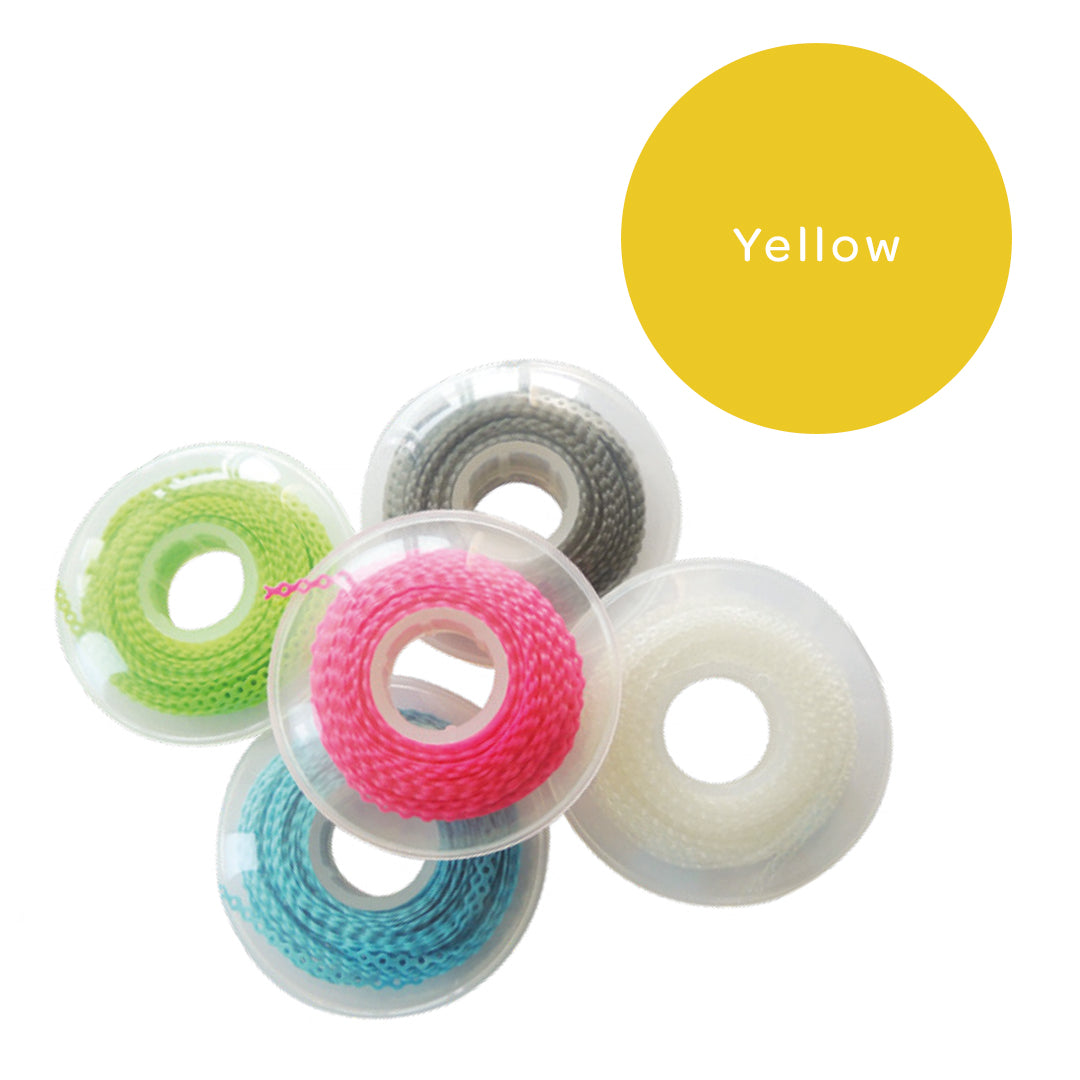 Elastomeric Chain Short Yellow