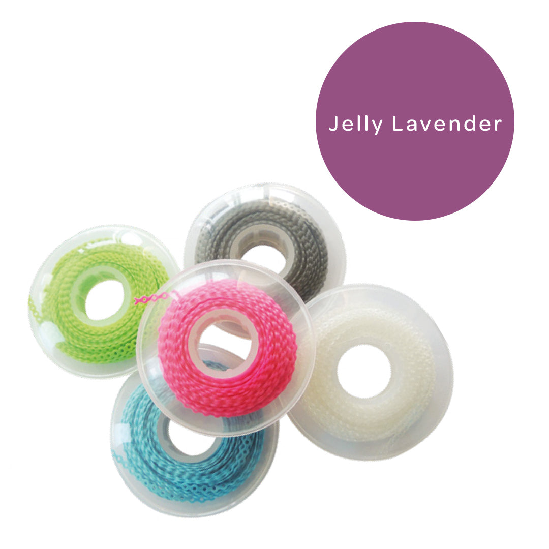 Elastomeric Chain Short Jelly Lavender
