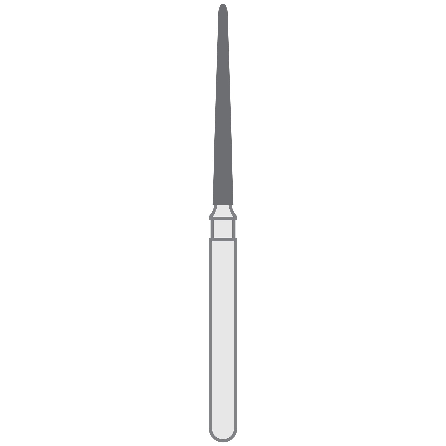 Interproximal Diamond Bur - Yellow