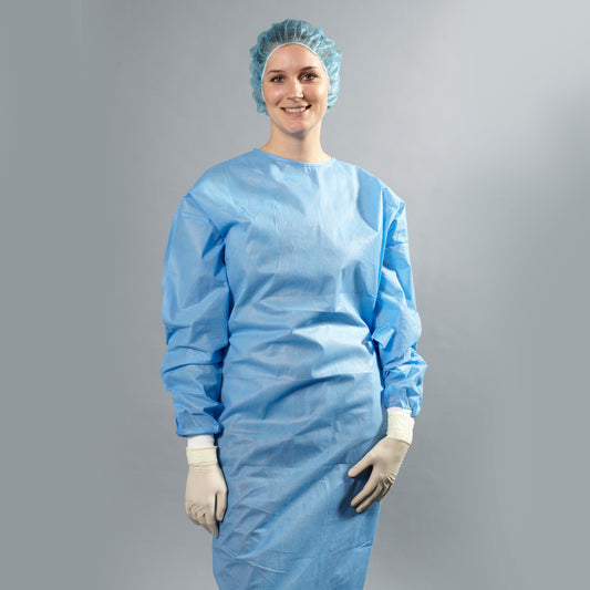 Surgical Gowns SMS 45GSM Blue S