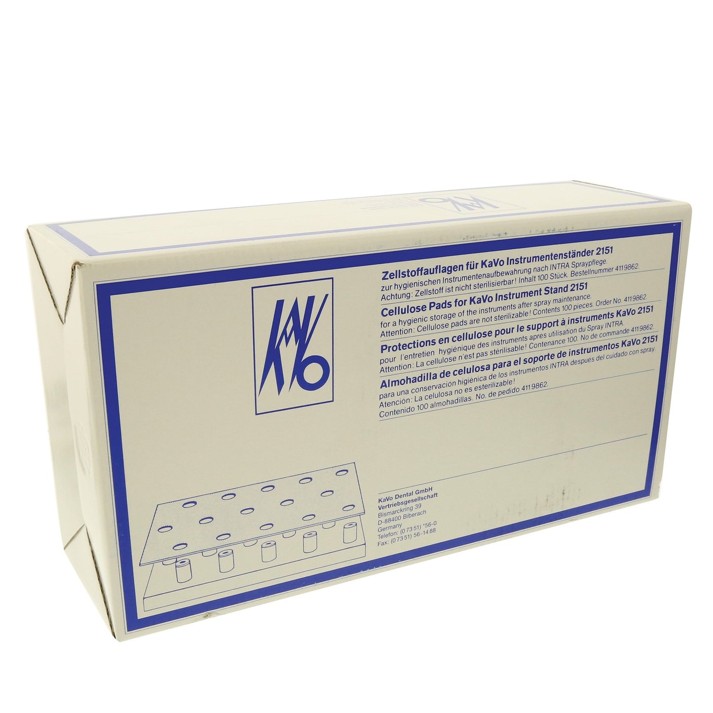 KaVo Cellulose Pads For Handpiece Stand 2151