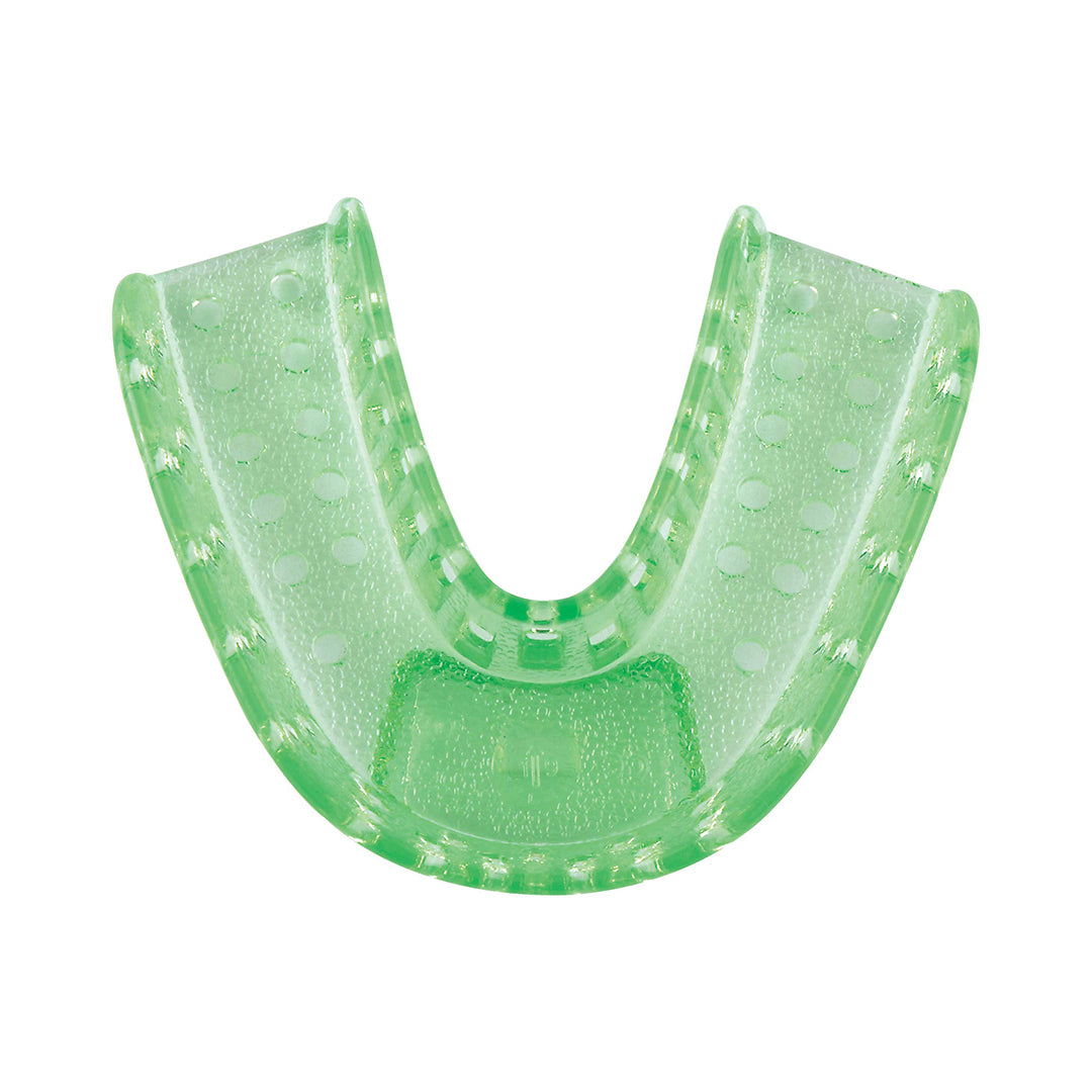 Kiara Impression Trays Ortho Lower Small 18 Green