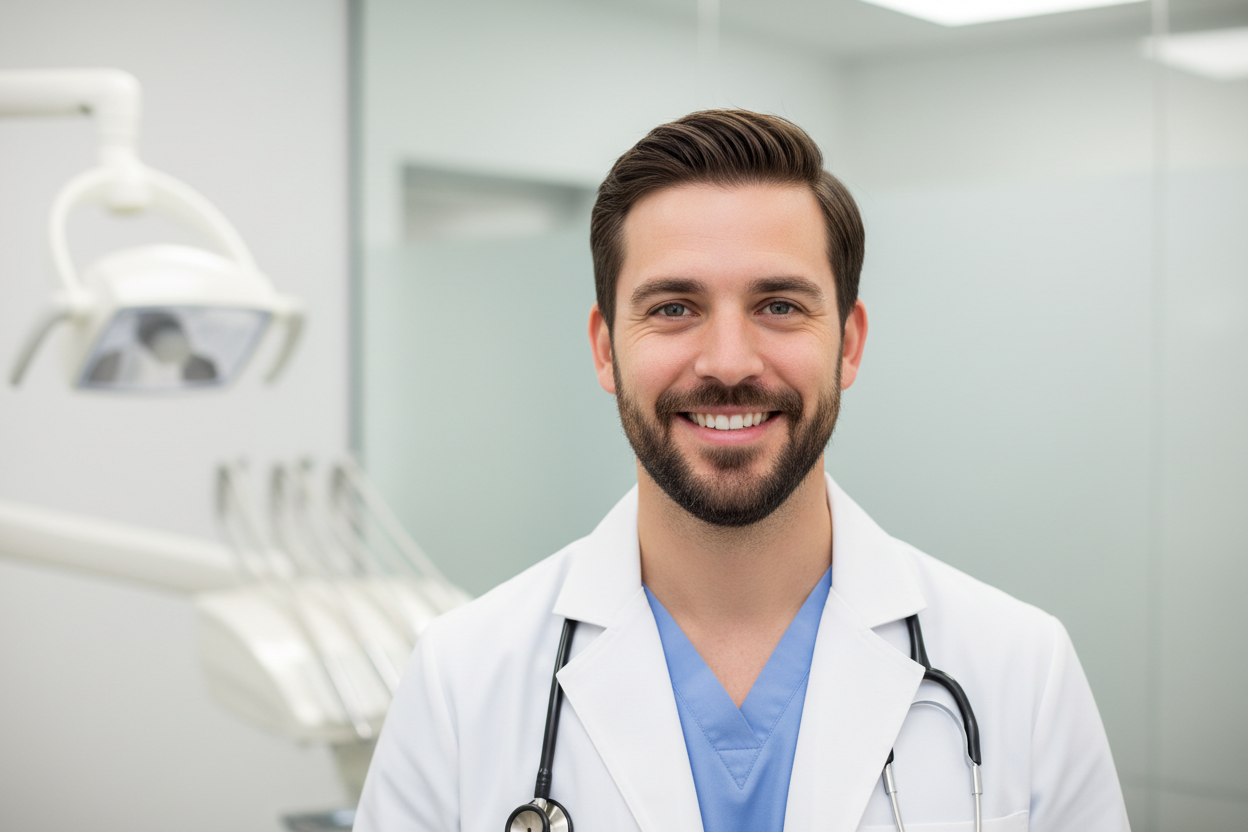 male dentist headshot horizonal