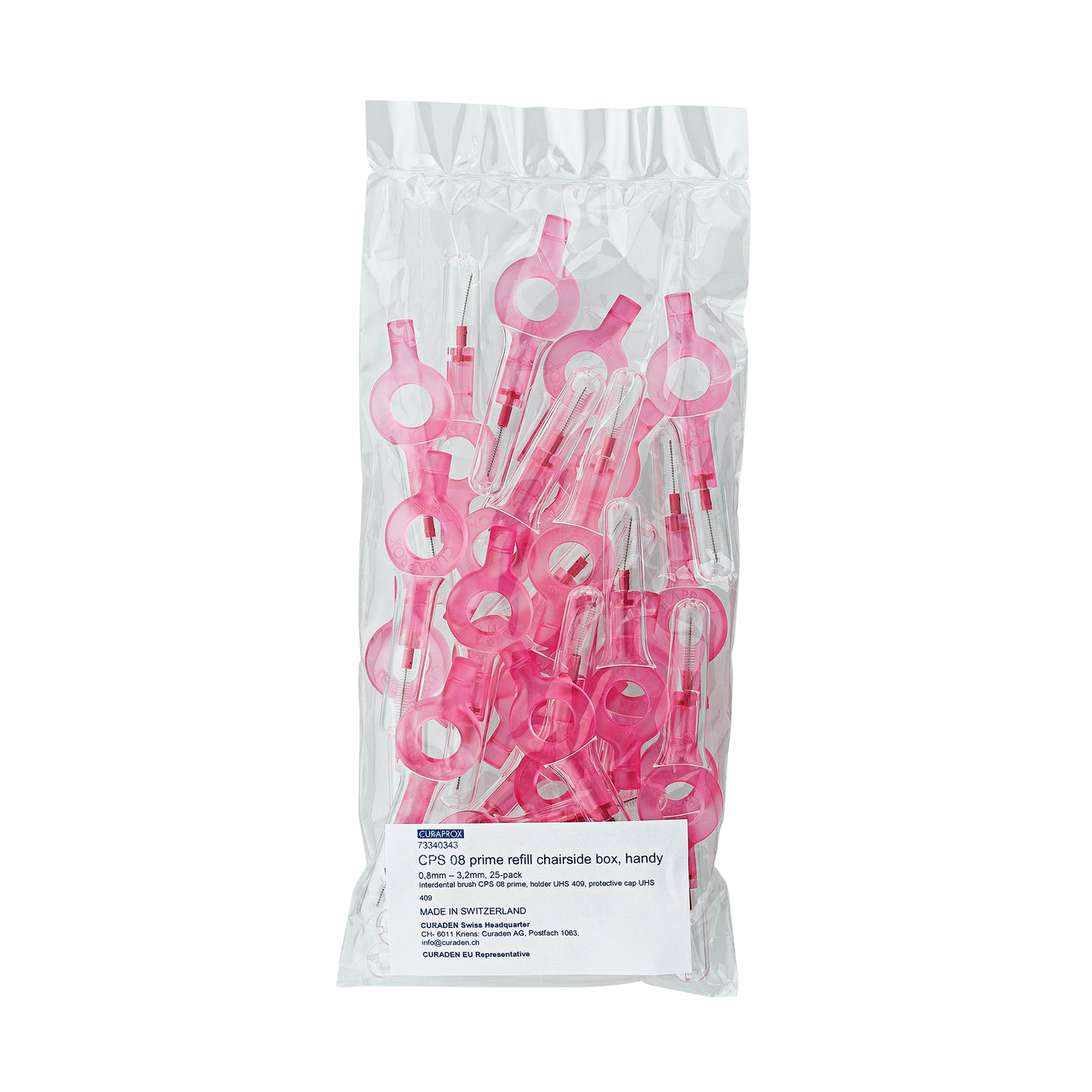 Prime Handy Pink bags of 25