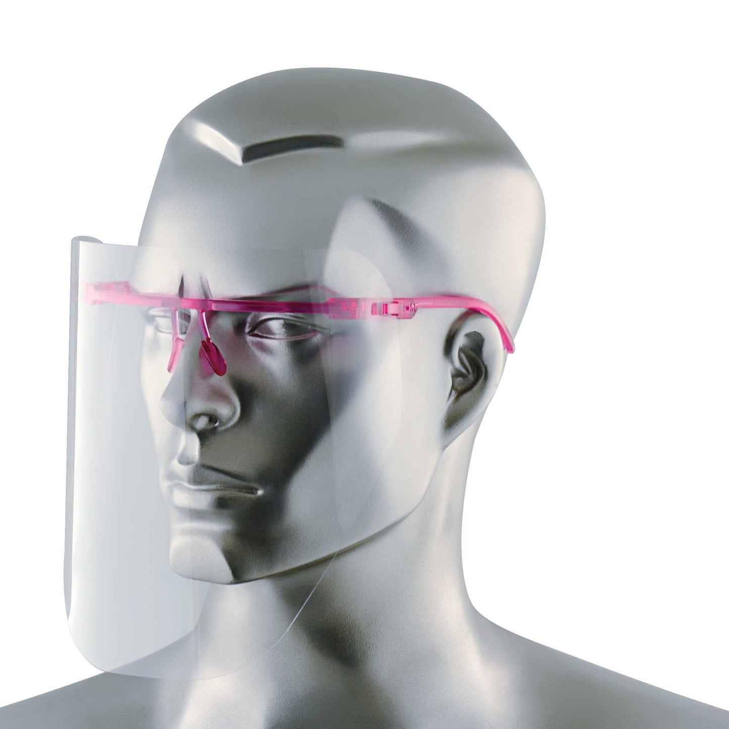 Visors Frame + 12 Face Shields - Purple Frame