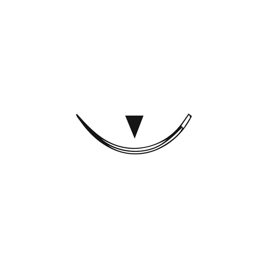 Suture 3-0 PGAFA Undyed 18.7mm 3/8 C R/C