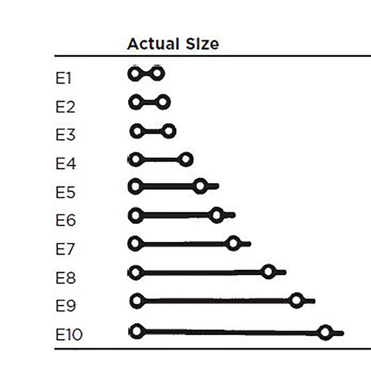 E-Links Size 1 Clear