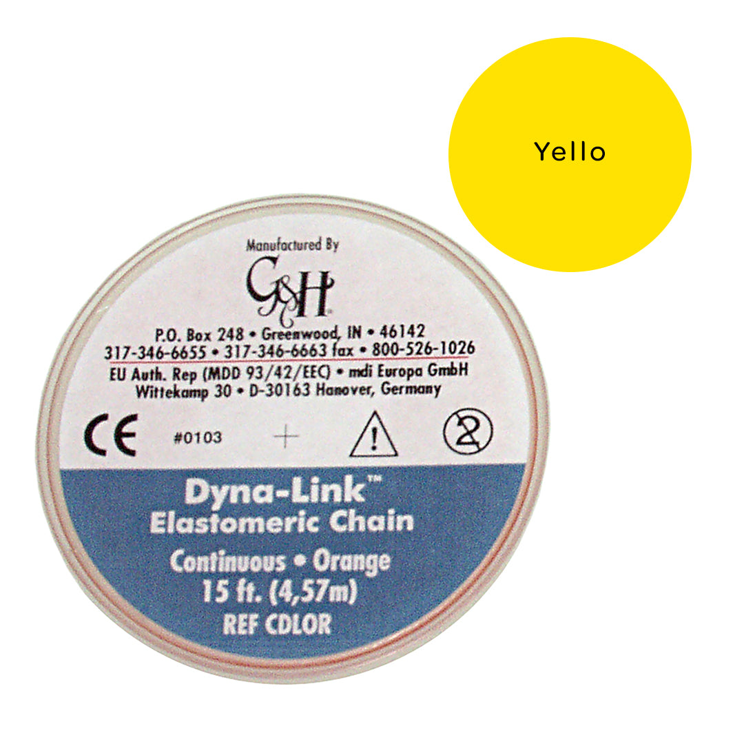 Dyna-Link Chain Yellow Continuous