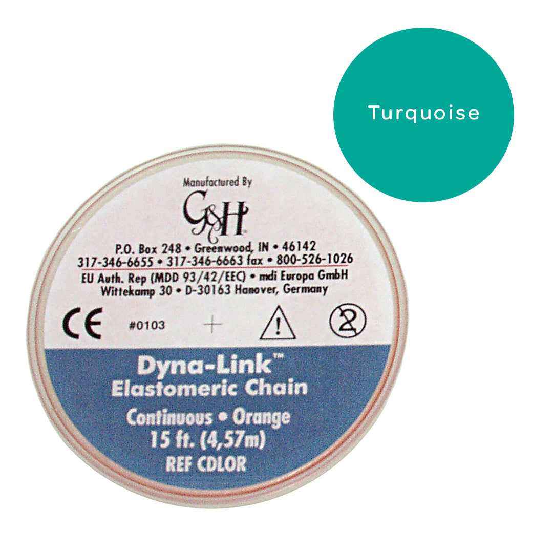 Dyna-Link Chain Turquoise Short