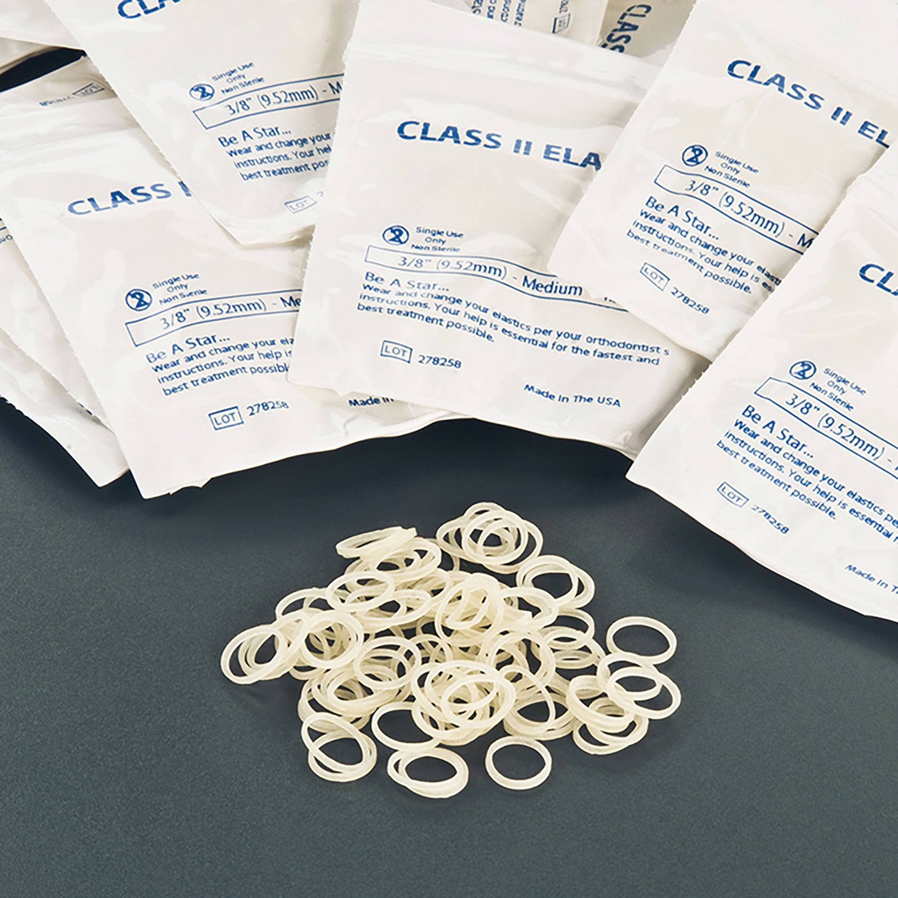 3/8" Elastics