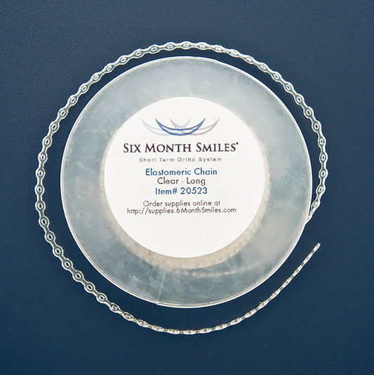 Clear Elastomeric Chain - Long