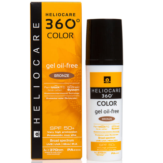 Heliocare 360Àö Color Oil Free Gel Bronze SPF50+