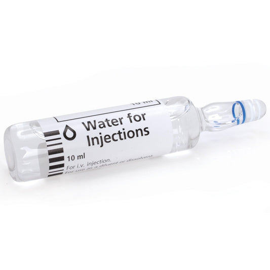 Water for Injection B.P. 10ml Ampoules